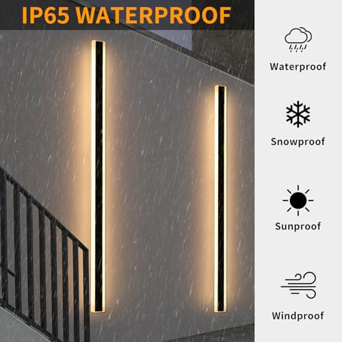 Mikeru 71" LED Outdoor Wall Light - 50% OFF with Code 3HAJ6VPP - Image 8