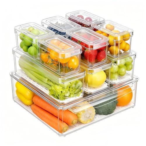 30% Off Pure Future 10-Pack Clear Fridge Organizers - Image 2