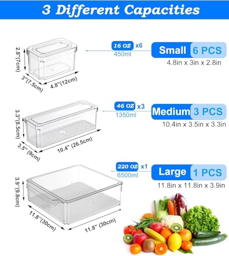30% Off Pure Future 10-Pack Clear Fridge Organizers - Image 5