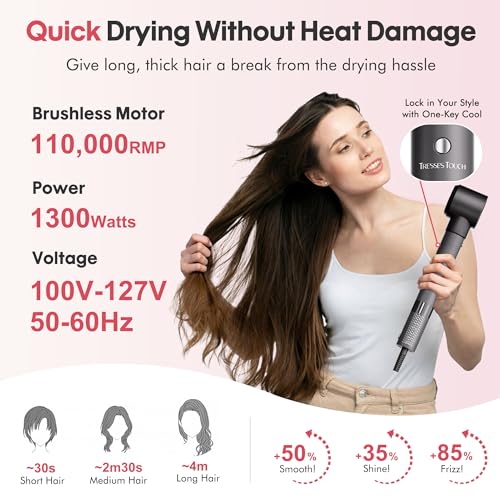 50% Off Tresses Touch 6-in-1 Blow Dryer Brush Set with Code - Image 7