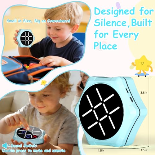 50% Off 5-in-1 Electronic Tic Tac Toe Game for Kids - Image 6