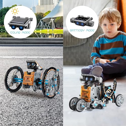 13% Off Solar Robot Kit – 14-in-1 STEM Toy for Ages 8-12 - Image 6