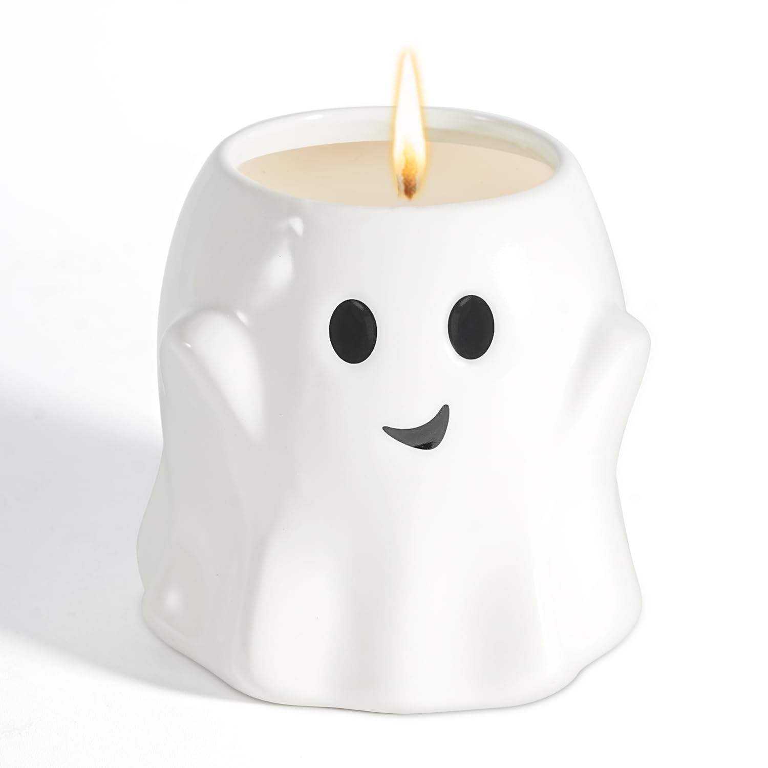 50% Off Pumpkin Spice Ghost Candle – Use Code BPOBTSSL - Image 1