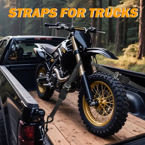 50% Off Heavy Duty Motorcycle Tie Down Straps 4-Pack - Image 5