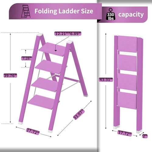 50% Off ESTIFY 4-Step Folding Ladder with Code UBTCSQ7V - Image 4
