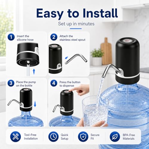 Save 7% on Portable 5-Gallon Water Dispenser Pump - Image 5