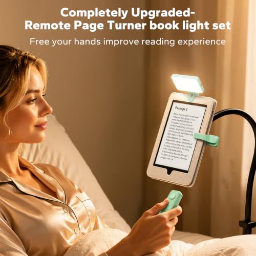 83% Off: RF Page Turner for Kindle with Book Light - Image 3