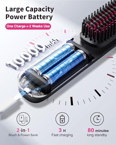 40% Off Bopcal Cordless Hair Straightener Brush – Use Code 2YHUFA8W - Image 4