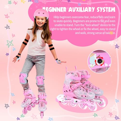 20% Off VEZLOPUS Adjustable Kids Inline Skates Set - Image 4