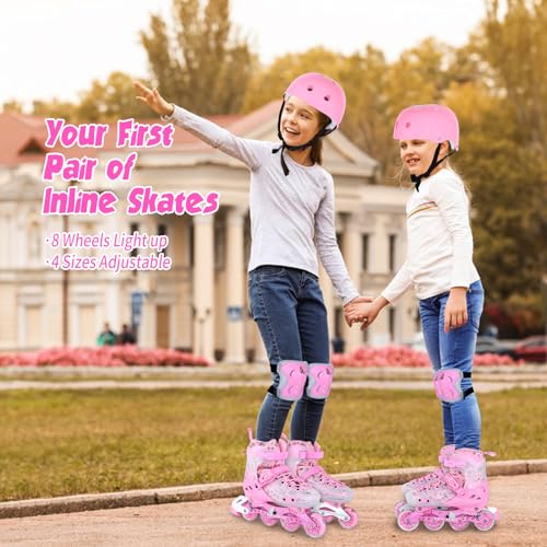 20% Off VEZLOPUS Adjustable Kids Inline Skates Set - Image 6