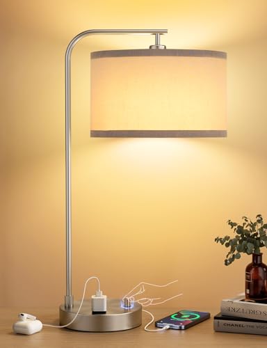 13% Off Innqoo Side Table Lamp with USB and Outlet - Image 2