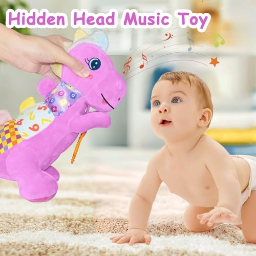 18% Off Baby Dino Plush Toy with Music and Sensory Features - Image 5