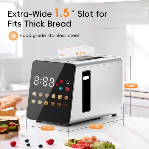 WUNLY Smart Toaster with Code W937SBRS for 60% Off - Image 6