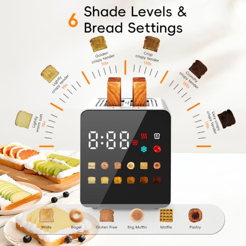 WUNLY Smart Toaster with Code W937SBRS for 60% Off - Image 7
