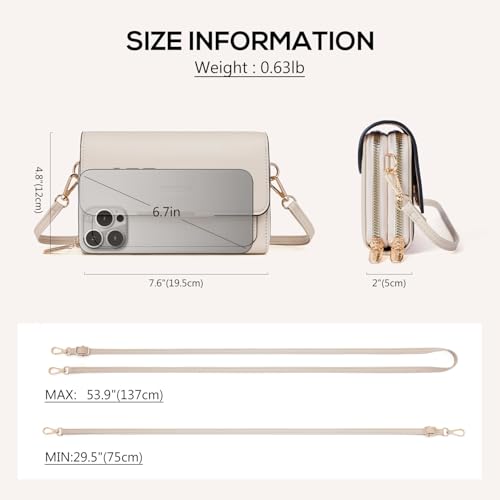 43% Off Roulens Small Crossbody Bag for Women - Image 7