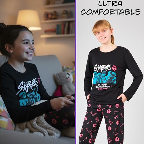 82% Off KPop Demon Hunters Pajamas for Girls - Save Now - Image 5