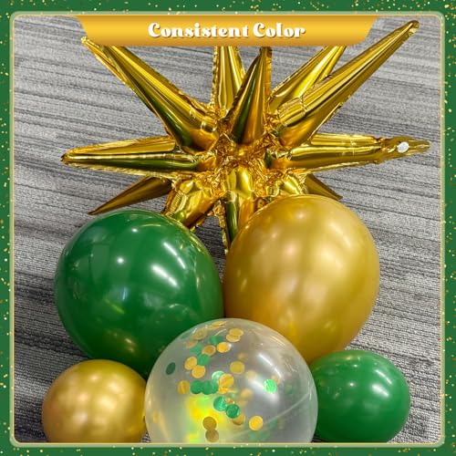 Green & Gold Balloon Arch Kit: $5.99 with Code KB54464L - Image 7