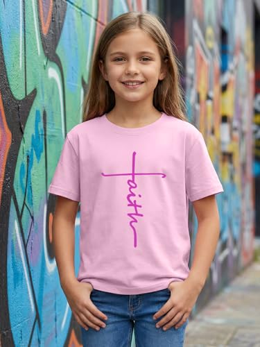 10% Off Christian Faith Over Fear Tee for Girls - Image 3