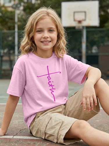 10% Off Christian Faith Over Fear Tee for Girls - Image 4