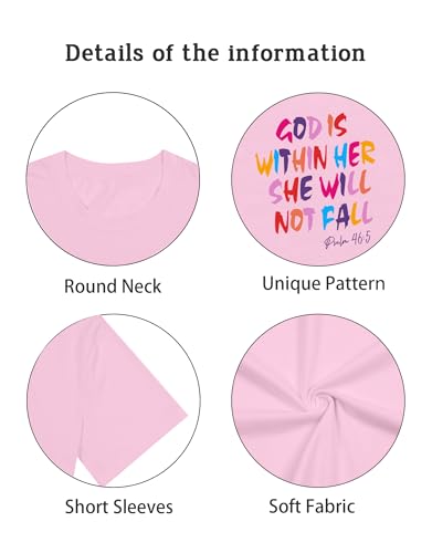 10% Off Christian Faith Over Fear Tee for Girls - Image 6