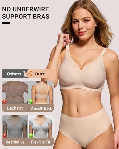 Save 50% on HORISUN Wireless No Underwire Bra for Women - Image 6