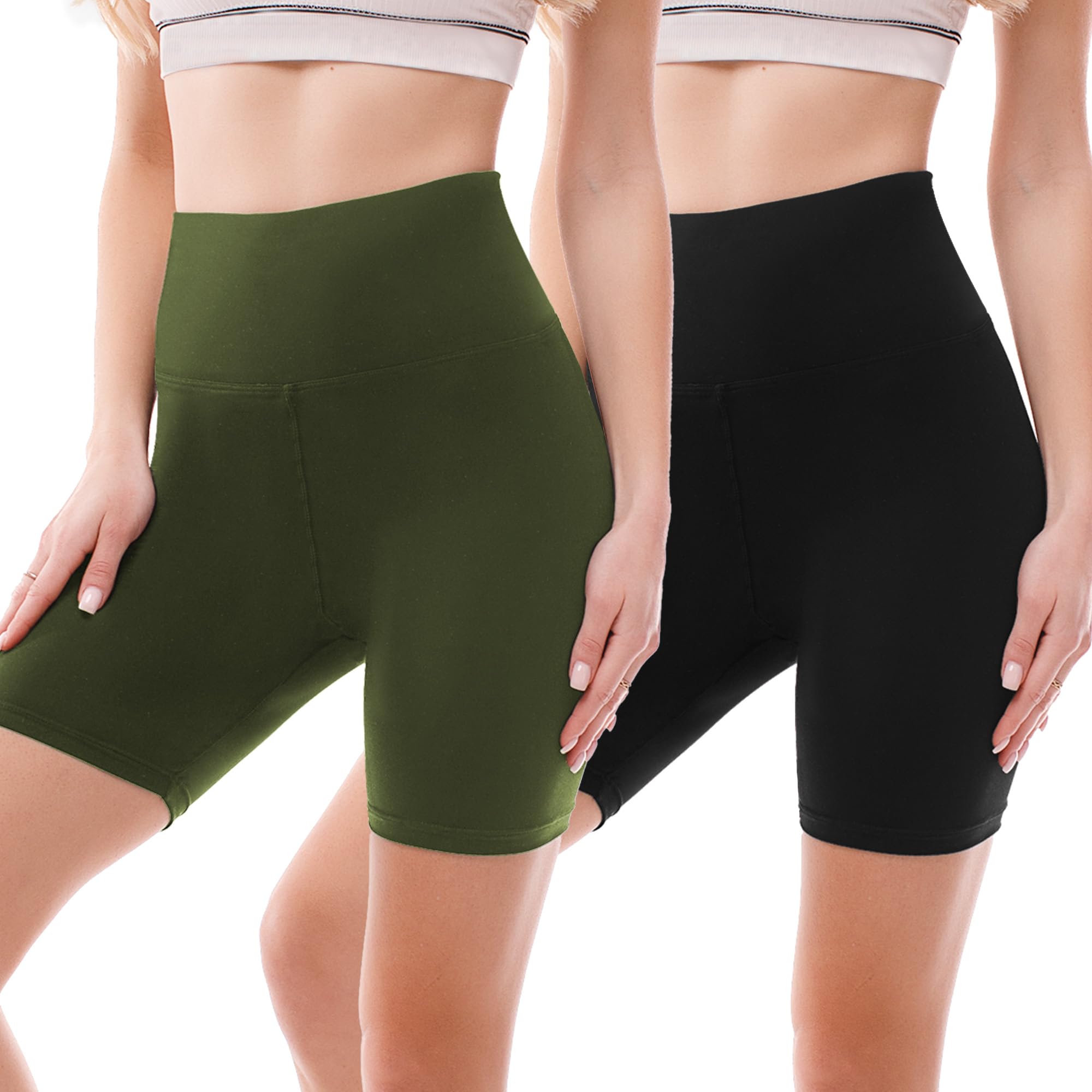 23% Off SINOPHANT 2 Pack Biker Shorts High Waisted