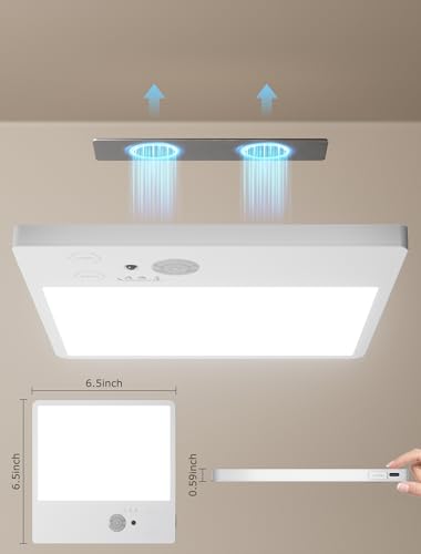 14.44 with Code 2TG9NGLA: Rechargeable Motion Sensor Ceiling Light - Image 5
