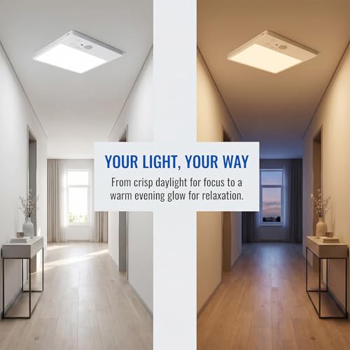 14.44 with Code 2TG9NGLA: Rechargeable Motion Sensor Ceiling Light - Image 8