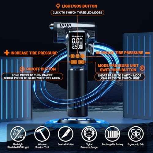 Save 50% on Gardon Portable Tire Inflator - Use Code DUX5SYPL - Image 3