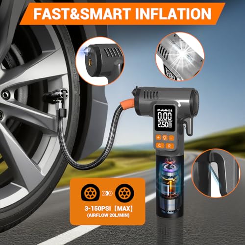Save 50% on Gardon Portable Tire Inflator - Use Code DUX5SYPL - Image 4