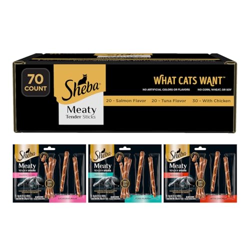 20% Off Sheba Meaty Tender Sticks Cat Treats (70 Count) - Image 2