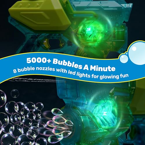 55% Off SYNCFUN 2-in-1 Water Gun & Bubble Gun for Kids - Image 4