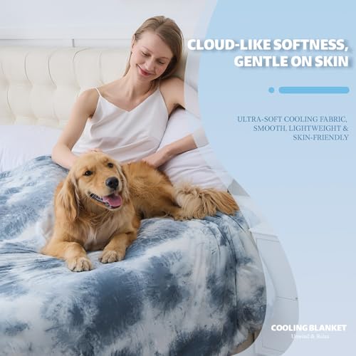 Save 10% on DANENOSA Cooling Blanket Throw Size 50"x70 - Image 3