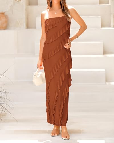 Z3UKOLP6: 60% Off BTFBM Strapless Midi Dress - Image 5