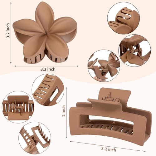 10% Off CHANDAT 6-Piece Flower Hair Clips Set - Image 4