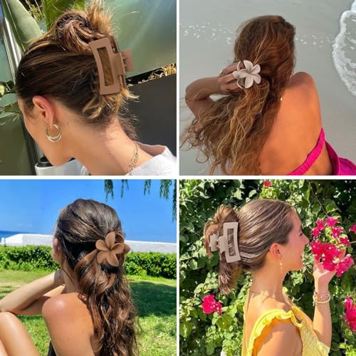 10% Off CHANDAT 6-Piece Flower Hair Clips Set - Image 7