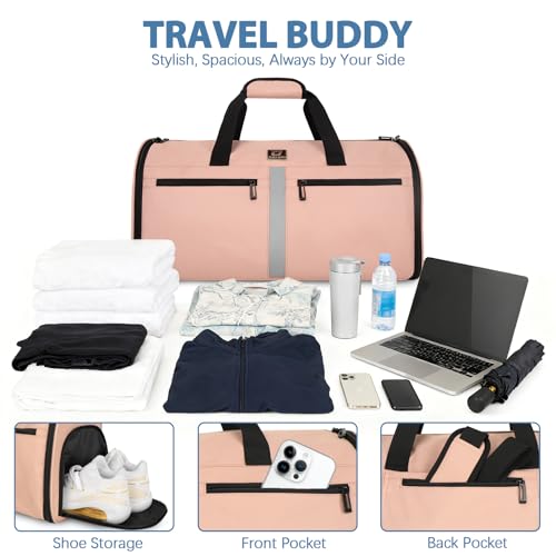 50% Off: 3-in-1 Convertible Garment Duffle Bag for Travel - Image 6