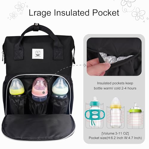 12.99 with Code 7VS4UTS7 – Large Diaper Bag Backpack - Image 5