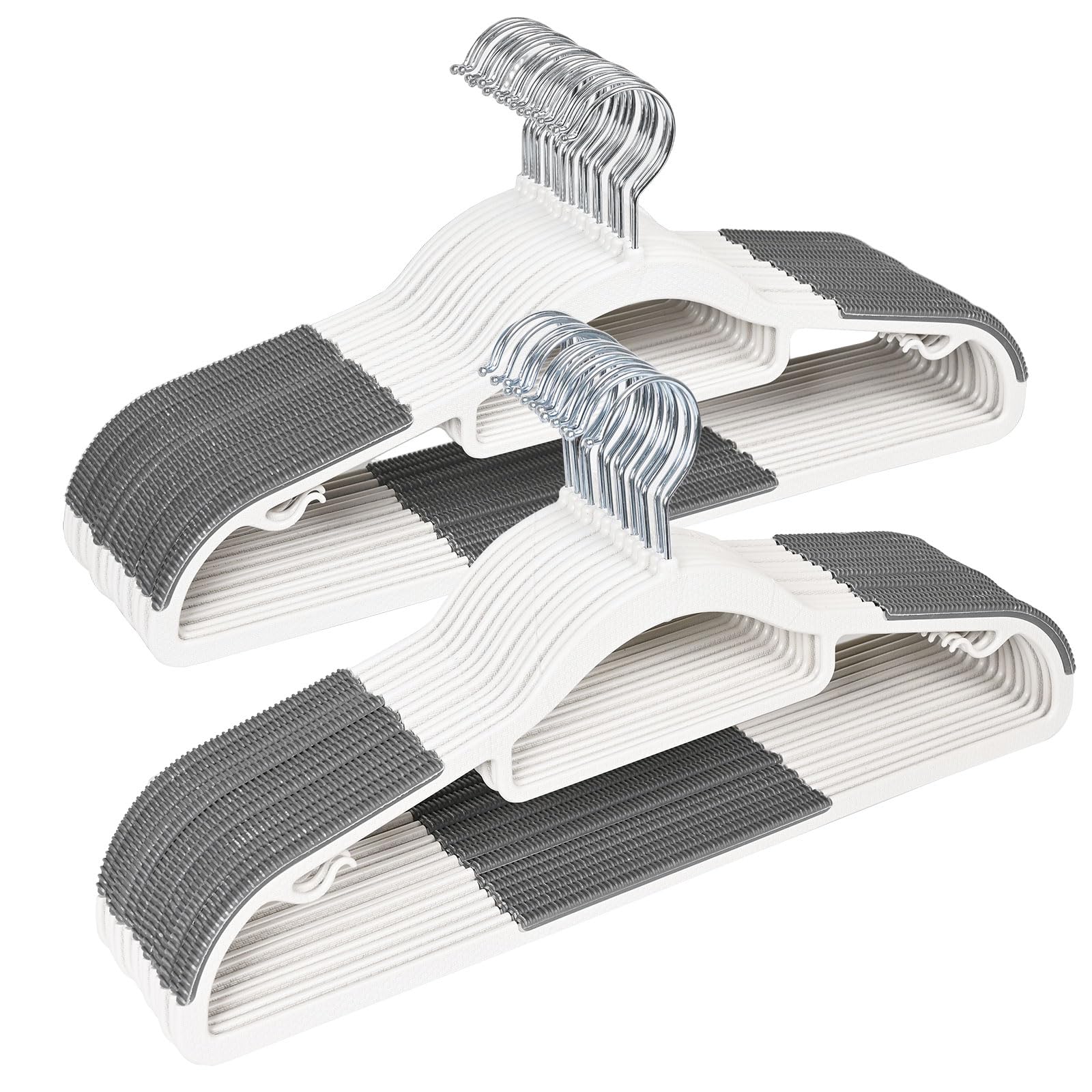 50% Off 30 Pack Non-Slip Plastic Hangers for Closet - Image 1