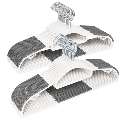 50% Off 30 Pack Non-Slip Plastic Hangers for Closet - Image 2