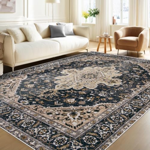 48% Off Vintage 5x7 Washable Rug with Code PDB6F8Z9 - Image 2