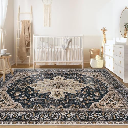 48% Off Vintage 5x7 Washable Rug with Code PDB6F8Z9 - Image 4