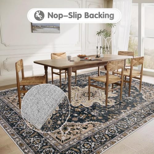 48% Off Vintage 5x7 Washable Rug with Code PDB6F8Z9 - Image 6