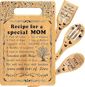 Best Mom Ever Cutting Board Gift Set at 65% Off