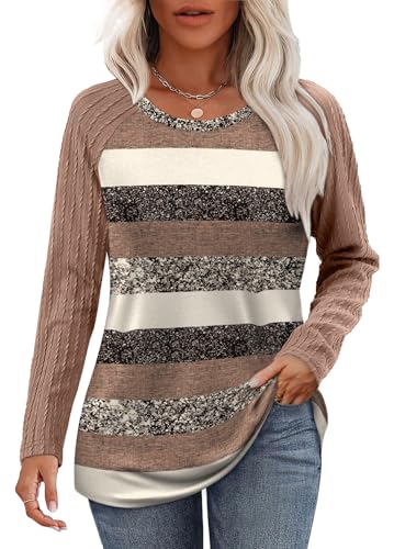 Save 58% on OFEEFAN Women's Oversized Crewneck Sweatshirt - Image 3