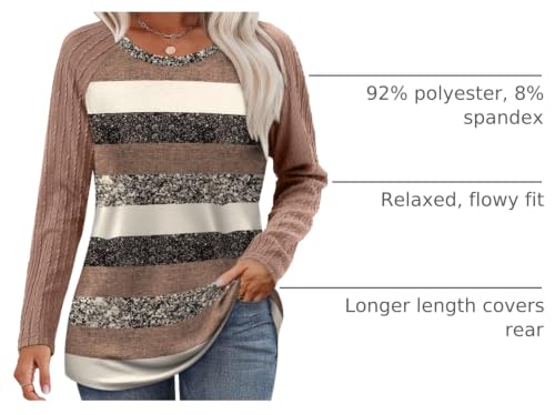 Save 58% on OFEEFAN Women's Oversized Crewneck Sweatshirt - Image 5