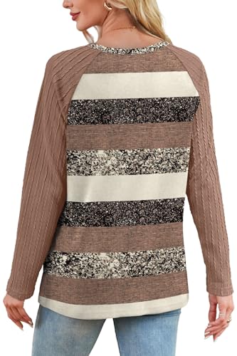 Save 58% on OFEEFAN Women's Oversized Crewneck Sweatshirt - Image 7