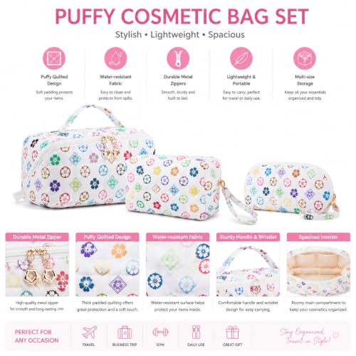 Save 44%: YTL Puffer Cosmetic Bag for Travel & Organizing - Image 5