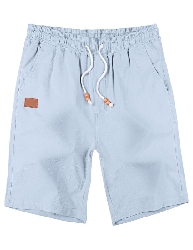 20% Off Mens Cotton Linen Shorts - Use Code FLHV33K2 - Image 4