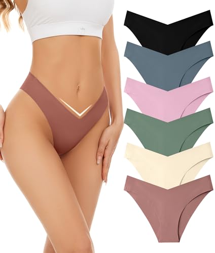 Save 33% on Riozz Seamless Bikini Cheeky Panties 6-Pack - Image 2